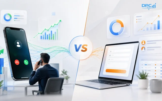 Call leads vs form leads comparison for Google Ads campaigns